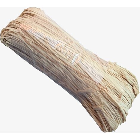 Direct Filet – Liens de palissage en raphia végétal 110cm – Fibre naturelle résistante – Pour maintien de greffons et palissage d'arbres grimpants