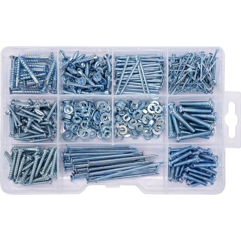 Set mit Schrauben und Nägeln, 580 Stück. 24122 vorel