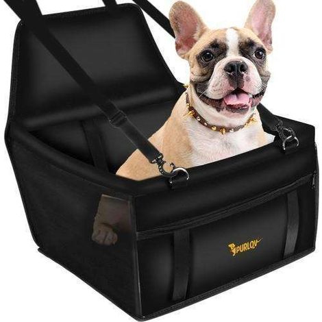 Siège auto pour chien/chat - Noir (1/5)