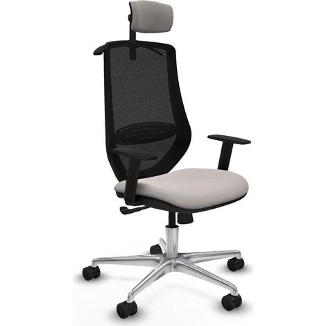piqueras-y-crespo Mardos chaise bureau blanc confortable