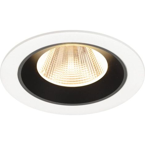 Spot encastré Numinos M blanc/noir 2700K - 20 deg - 1009604