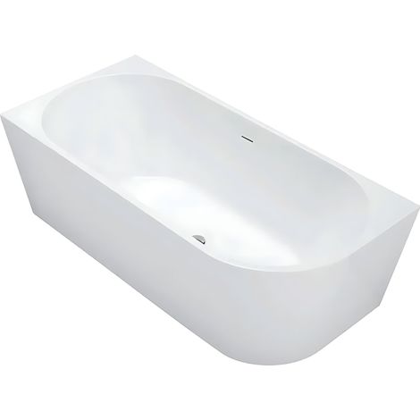 BAIGNOIRE ACRYLIQUE REA BELLANTO 160CM LEFT WHITE (1/4)