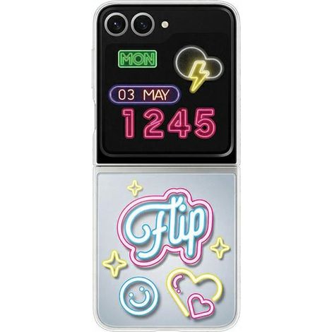 Custodia FlipSuit trasparente per Samsung EF-ZF741CTEGWW Z Flip6 F741
