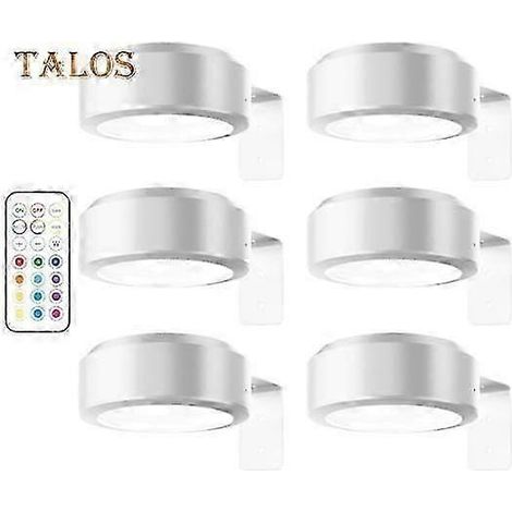 Lampada da parete con telecomando, 100 lumen, alta luminosità, dimmerazione continua, 3 modalità di luce, alimentazione a batteria, nessuna foratura necessaria. Lampada per quadri da parete - Bianco p (1/5)