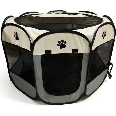 Parque plegable para mascotas pequeño (1/5)