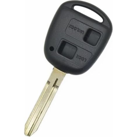 Coque et lame de clé compatibles avec les boutons Toyota 2 (1/2)