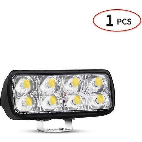 Barre lumineuse LED 12V/24V 42W/48W Mini projecteur de travail LED pour Jeep, camion, voiture, SUV, quad, phares LED Barra 4x4 tout-terrain (1 pièce) (1/5)