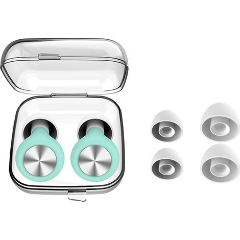 Bouchons d'oreilles en silicone souple à réduction de bruit (1/4)