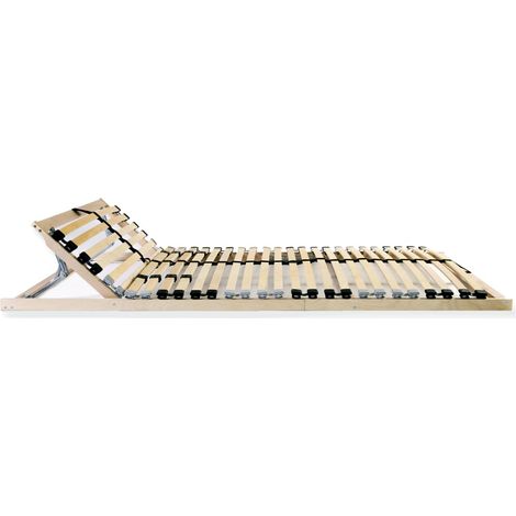 Maison Exclusive - Lattenrost mit 28 Latten 7 Zonen 140x200 cm