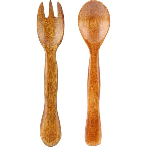 Ensemble cuillère et fourchette portable innovant et durable, accessoires de table pour la cuisine à domicile (1/4)