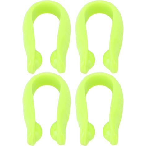 4 pièces Pinces d'Acupression pour Réduction du Stress, Soulagement des Tensions, Clip de Pression Manuelle Portable Vert (1/5)