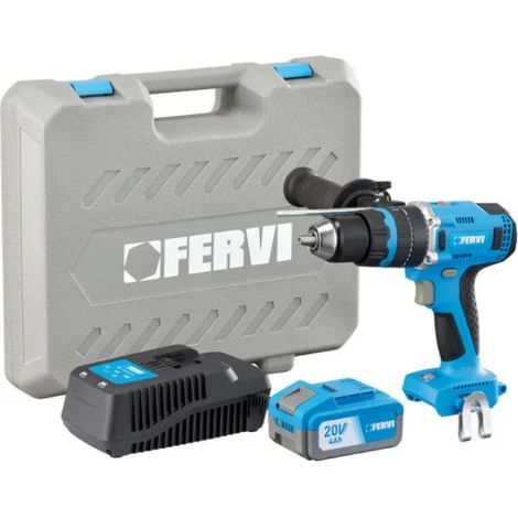 Fervi FB20ID3AB-14B Marteau perforateur sans fil et sans balai 20 V (1/2)