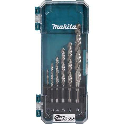 D-78346 Set punte per metallo HSS-GS, 6 pz