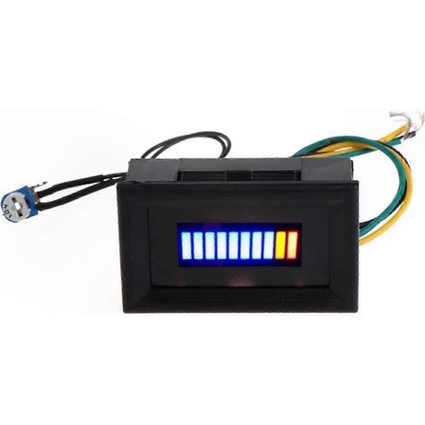 Universelle, einstellbare 12V-LED-Kraftstoffstandanzeige für Motorrad und Auto, Tankanzeige mit Sensor, kompatibel mit verschiedenen Modellen (1/5)
