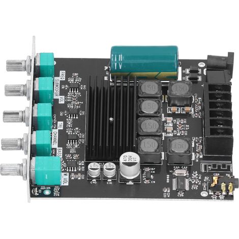 Kit Amplificateur Audio Bluetooth 2.1 Canaux Module Puissance pour Enceintes DIY Maison (1/5)