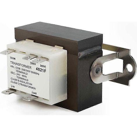 Compatible avec un transformateur de fournaise de 40 VA et un abaisseur de tension 240 V vers 24 V. (1/5)