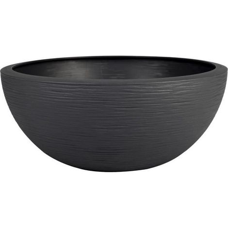Vasija Graphite Gris 14.9 Litros - Diámetro 40 cm Altura 16.5 cm - Eda