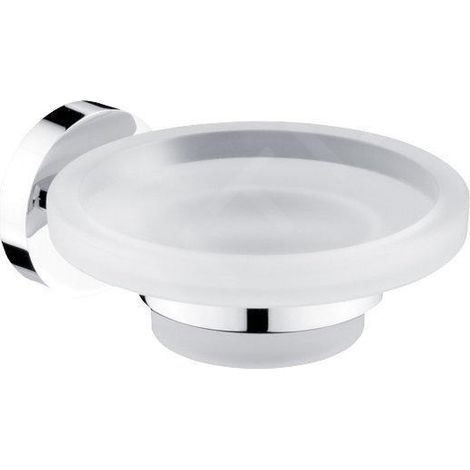 Nimco Unix - Porte-savon avec support, verre mat/chrome UN 13059W-26 (1/2)