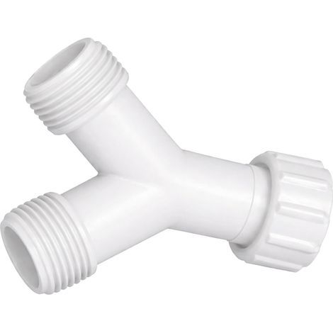 RACCORDO A ''Y'' PER LAVATRICE/LAVASTOVIGLIE Attacco 3/4''x3/4''x3/4'' 10.00 pz