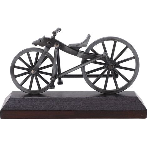 Modèle réduit de vélo décoratif à monter soi-même, en alliage, pour la maison ou le bureau. Cadeau idéal pour décorer une pièce unique ou un bureau. (1/5)