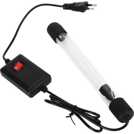 Lampe UV pour aquarium, stérilisation ultraviolette, élimination des algues, lampe pour bassin et aquarium, prise UE 220 V (1/5)