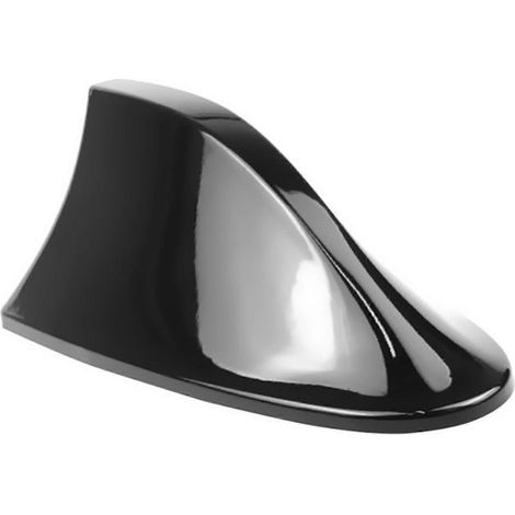 Aileron de requin décoratif pour voiture, étanche, avec aileron de carrosserie. Accessoire élégant pour SUV et modification de véhicules (noir). (1/5)
