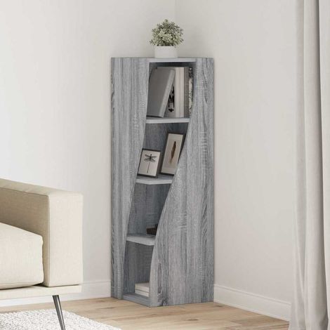 Eckschrank Graues Sonoma 32x32x102cm Holzwerkstoff