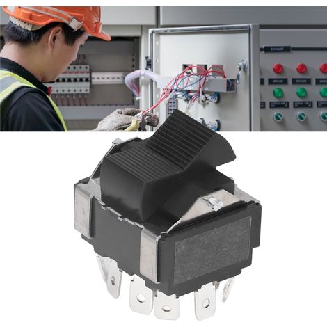 Panneau de commande, commutateur inverseur 12 broches, interrupteur combiné 25 A 125-250 V (1/5)