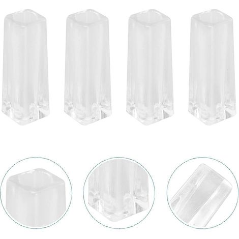 Transparent swivel rod handle, Venetian blind handle, curtain rod, curtain grip (20 pieces) (1/5)