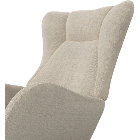 Mömax Schaukelsessel Emilio Chenille Beige (1/5)