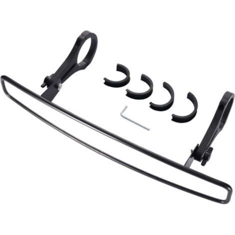 Rétroviseur central de 15 "de largeur forme convexe avec joint de serrage et caoutchouc de 2" Remplacement pour miroir UTV RZR 800 1000 S 900 XP 1000 Talon noir (1/5)