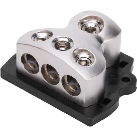 Bloc de distribution porte‑fusible Distribution de Porte‑fusibles en Alliage de Zinc Répartiteur de bricolage accessoire (1/4)