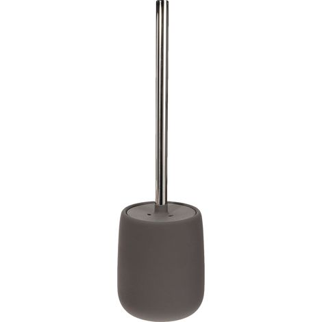 blomus -SONO - Scopino per WC in ceramica/plastica, satellite, set WC, Soft Touch, igienico, autoportante, accessorio per il bagno (altezza x larghezza x profondità): 39 x 11 x 11 cm, satellite, 69047 (1/5)