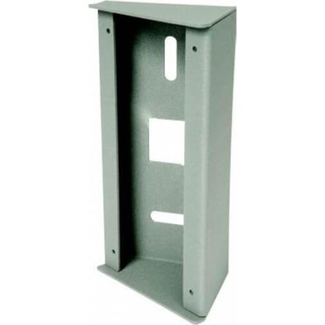 Aiphone – Boitier d'angle 30° résistant au vandalisme pour platine MKDV et MJDV – Acier peint époxy – Dimensions 180x86x73mm