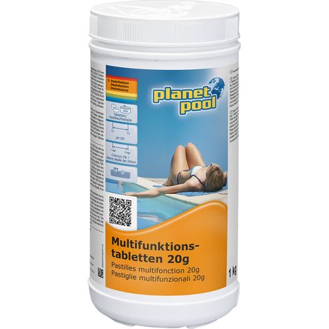 Planet Pool - Langzeit-Multifunktions-Tabletten 20 g, 1 kg (1/2)