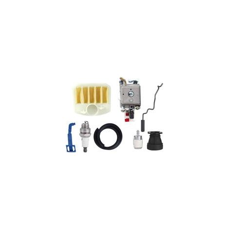 Kit carburatore per motoseghe Husqvarna 350 346XP 353 340 345 – Lega di alluminio leggera – Installazione facile e affidabile