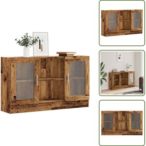 Sideboard Altholz-Optik 120x30,5x70 cm Holzwerkstoff - Sideboard - Sideboards - Schrank - Aufbewahrungsschrank (1/5)