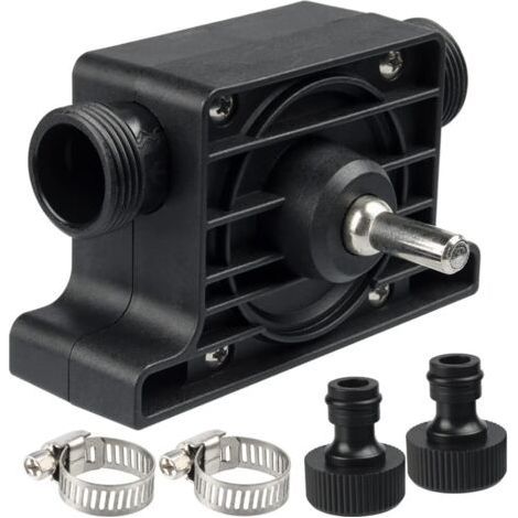 Water Oil Pump for Drill, Mini Portable Electric Drill Drive Pump, Miniature High Flow Drill Drain Pump for Aquarium Pond Garden Home (1/5)
