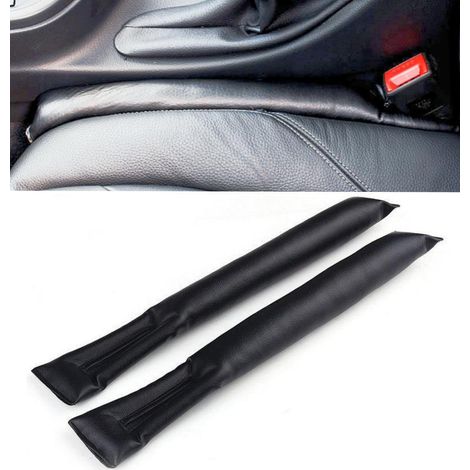 Lot de 2 cales de remplissage pour siège auto, coussinets universels pour sièges de voiture, noirs (1/5)