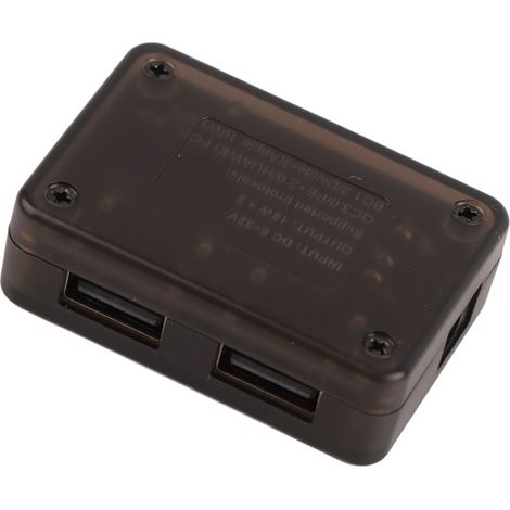 12V 24V to for QC3.0 DC‑DC Set Down Double USB Fast Charging Buck Module
