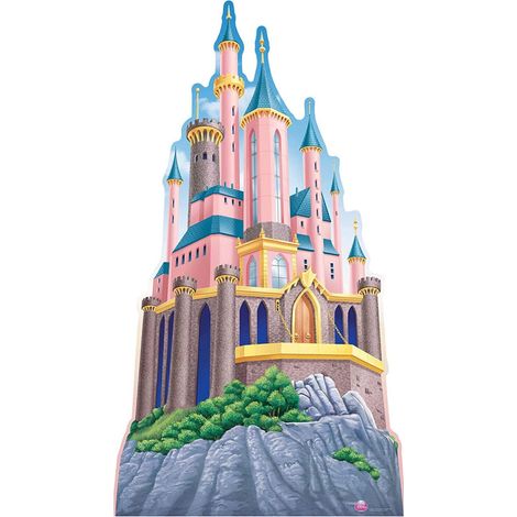 Figurine en carton Château Princesse Disney H 175 CM (1/4)