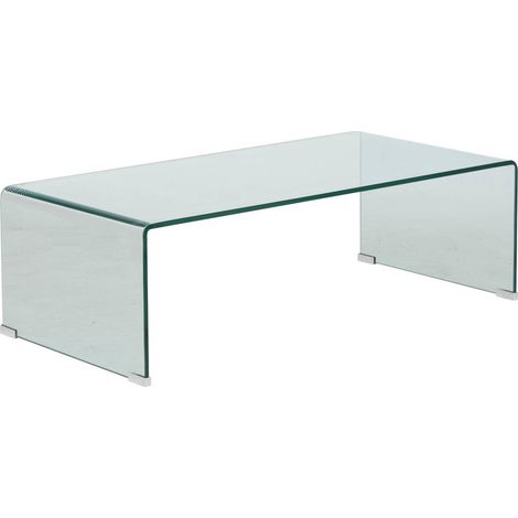 Couchtisch Lenia transparent 110x55x38cm - Atmosphera créateur d'intérieur