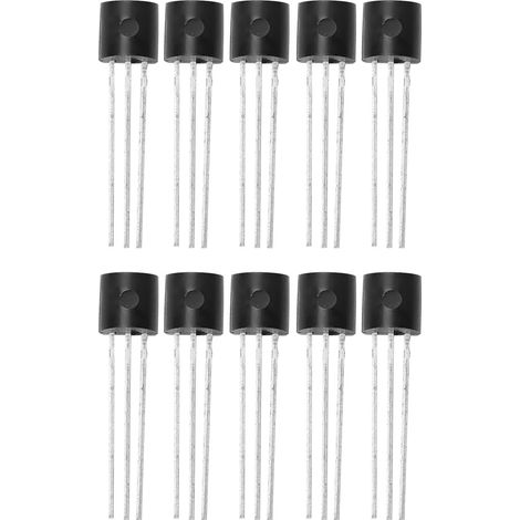 Capteur de température numérique programmable Lot de 10 pièces haute précision ±0.5°C interface bus unique plage -55°C à +125°C (1/5)