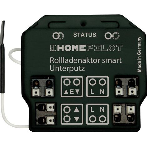 homepilot Intelligenter Einbau-Aktor für Rollläden Schwarz