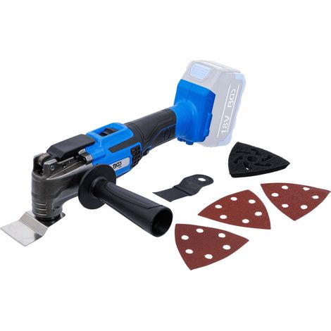 Utensile multifunzione bgs senza fili nero 18 volt leggero (1/4)