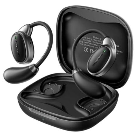 Auriculares Bluetooth Vention Open Ear 013 con estuche de carga/ Autonomía 8h/ Negros