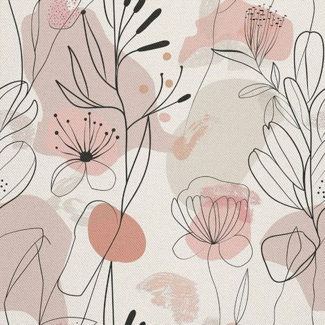 Tela Oxford decorativa para exteriores - Motivo femenino  DX10418 (1/5)