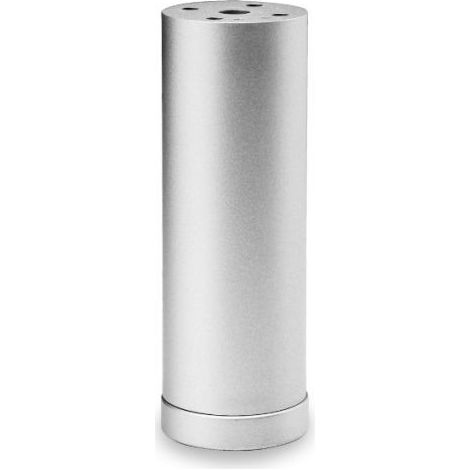 Piedino Cilindro effetto cromato lucido diametro 52 mm x altezza 120 mm