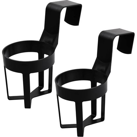porte-boissons En Deux Pices Porte-gobelets De Voiture Noir Porte-boissons Universel Porte-boissons De Voiture Cadre De Lit Tasse Caf Canette De (1/4)