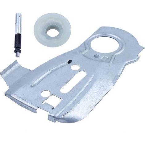 Guide-chaîne plaque de barre engrenage à vis sans fin pour Husqvarna 340 345 350 Jonsered 2150 2145 2141, plaque de guide-chaîne, pompe à huile, engrenage à vis sans fin (1/5)